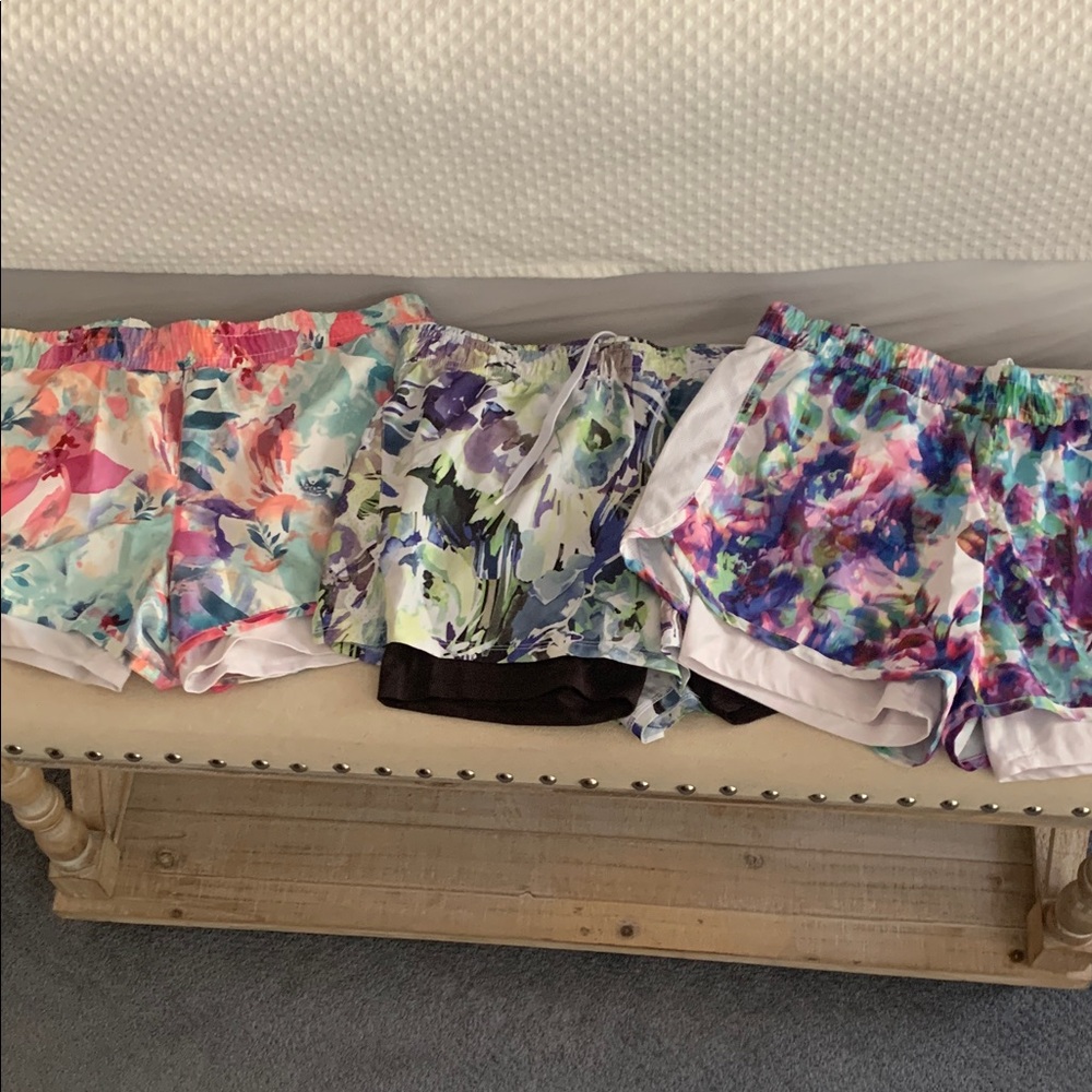 Lot of 3 RBX  Multicolor Athletic Shorts